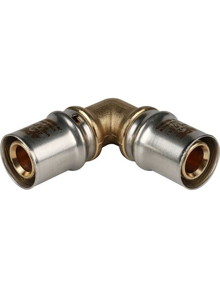Купить SFP-0009-002020 STOUT Угольник  90° 20х20 для металлопластиковых труб прессовой (sfp-0009-002020) по цене 765 руб., в Санкт-Петебруге в интернет магазине 100-Систем, а также дургие товары STOUT из раздела Пресс Stout 20 и Пресс