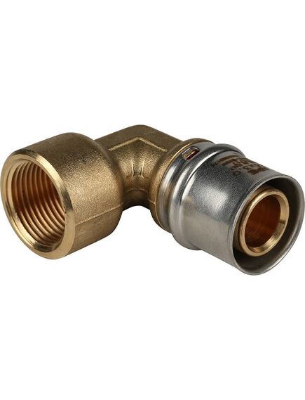 Купить SFP-0010-003426 STOUT Угольник с в/р 26xR 3/4" для металлопластиковых труб прессовой (sfp-0010-003426) по цене 1078 руб., в Санкт-Петебруге в интернет магазине 100-Систем, а также дургие товары STOUT из раздела Пресс Stout 26 и Пресс