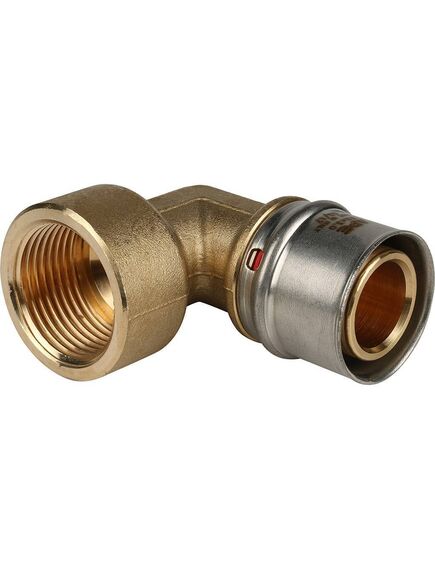 Купить SFP-0010-000132 STOUT Угольник с в/р 32xR 1" для металлопластиковых труб прессовой (sfp-0010-000132) по цене 1628 руб., в Санкт-Петебруге в интернет магазине 100-Систем, а также дургие товары STOUT из раздела Пресс Stout 32 и Пресс