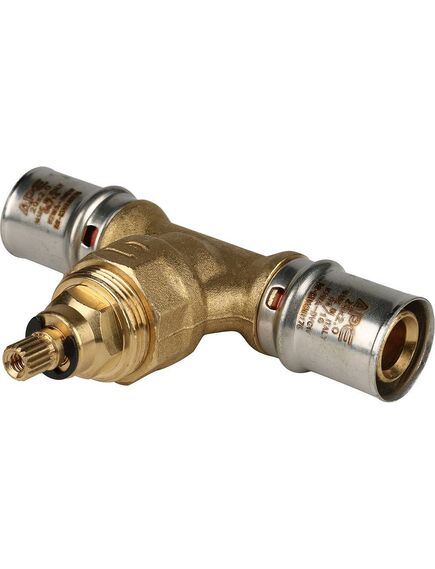 Купить SFP-0014-002020 STOUT Вентиль с хромированной ручкой 20х20 для металлопластиковых труб прессовой (sfp-0014-002020) по цене 3513 руб., в Санкт-Петебруге в интернет магазине 100-Систем, а также дургие товары STOUT из раздела Пресс Stout 20 и Пресс