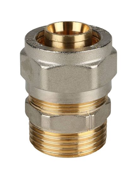 Купить SFS-0001-000126 STOUT Переходник с н/р 26xR 1" для металлопластиковых труб винтовой (sfs-0001-000126) по цене 883 руб., в Санкт-Петебруге в интернет магазине 100-Систем, а также дургие товары STOUT из раздела Обжим и Фитинги Stout