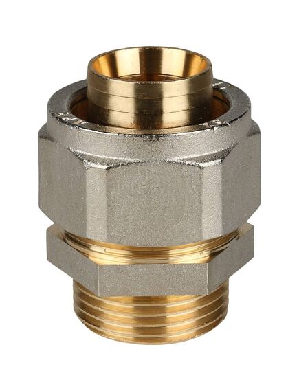 Купить SFS-0001-000132 STOUT Переходник с н/р 32xR 1" для металлопластиковых труб винтовой (sfs-0001-000132) по цене 1234 руб., в Санкт-Петебруге в интернет магазине 100-Систем, а также дургие товары STOUT из раздела Обжим и Фитинги Stout
