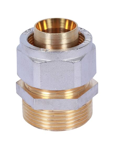 Купить SFS-0001-011432 STOUT Переходник с н/р 32xR 1 1/4" для металлопластиковых труб винтовой (sfs-0001-011432) по цене 1419 руб., в Санкт-Петебруге в интернет магазине 100-Систем, а также дургие товары STOUT из раздела Обжим и Фитинги Stout