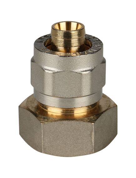 Купить SFS-0002-003416 STOUT Переходник с в/р 16xR 3/4" для металлопластиковых труб винтовой (sfs-0002-003416) по цене 501 руб., в Санкт-Петебруге в интернет магазине 100-Систем, а также дургие товары STOUT из раздела Обжим и Фитинги Stout