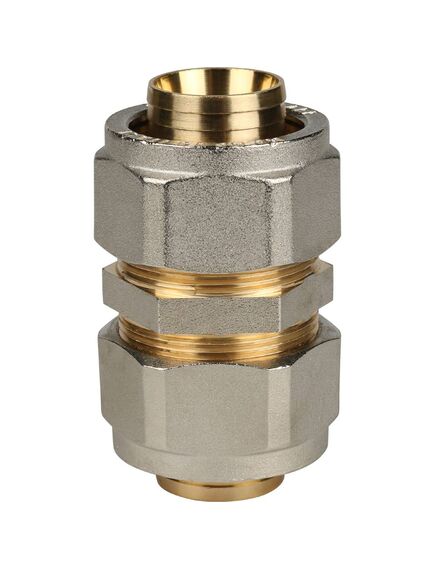Купить SFS-0005-000016 STOUT Муфта 16х16 для металлопластиковых труб винтовой (SFS-0005-000016) по цене 564 руб., в Санкт-Петебруге в интернет магазине 100-Систем, а также дургие товары STOUT из раздела Обжим и Фитинги Stout