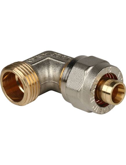Купить SFS-0006-001216 STOUT Угольник с н/р 16xR 1/2" для металлопластиковых труб винтовой (sfs-0006-001216) по цене 458 руб., в Санкт-Петебруге в интернет магазине 100-Систем, а также дургие товары STOUT из раздела Обжим и Фитинги Stout