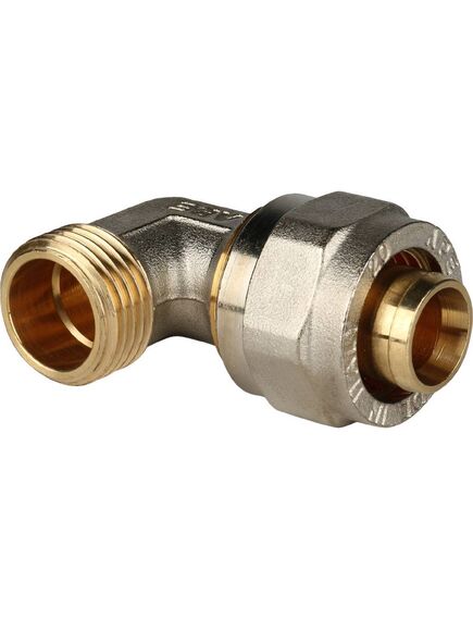 Купить SFS-0006-001220 STOUT Угольник с н/р 20xR 1/2" для металлопластиковых труб винтовой (sfs-0006-001220) по цене 585 руб., в Санкт-Петебруге в интернет магазине 100-Систем, а также дургие товары STOUT из раздела Обжим и Фитинги Stout