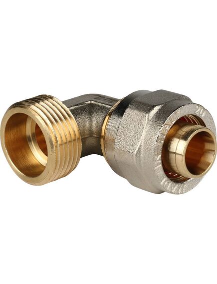 Купить SFS-0006-003420 STOUT Угольник с н/р 20xR 3/4" для металлопластиковых труб винтовой (sfs-0006-003420) по цене 616 руб., в Санкт-Петебруге в интернет магазине 100-Систем, а также дургие товары STOUT из раздела Обжим и Фитинги Stout