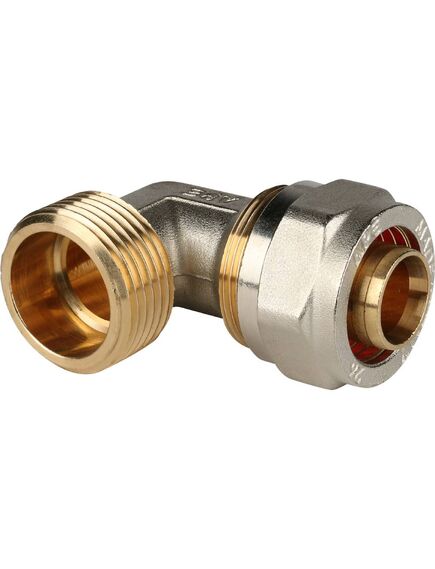 Купить SFS-0006-000126 STOUT Угольник с н/р 26xR 1" для металлопластиковых труб винтовой (sfs-0006-000126) по цене 1129 руб., в Санкт-Петебруге в интернет магазине 100-Систем, а также дургие товары STOUT из раздела Обжим и Фитинги Stout