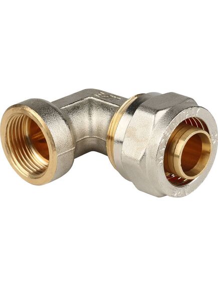 Купить SFS-0007-003426 STOUT Угольник с в/р 26xR 3/4" для металлопластиковых труб винтовой (sfs-0007-003426) по цене 1058 руб., в Санкт-Петебруге в интернет магазине 100-Систем, а также дургие товары STOUT из раздела Обжим и Фитинги Stout