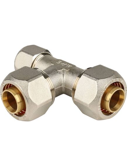 Купить SFS-0010-262620 STOUT Тройник переходной 26х26х20 для металлопластиковых труб винтовой (sfs-0010-262620) по цене 2188 руб., в Санкт-Петебруге в интернет магазине 100-Систем, а также дургие товары STOUT из раздела Обжим и Фитинги Stout