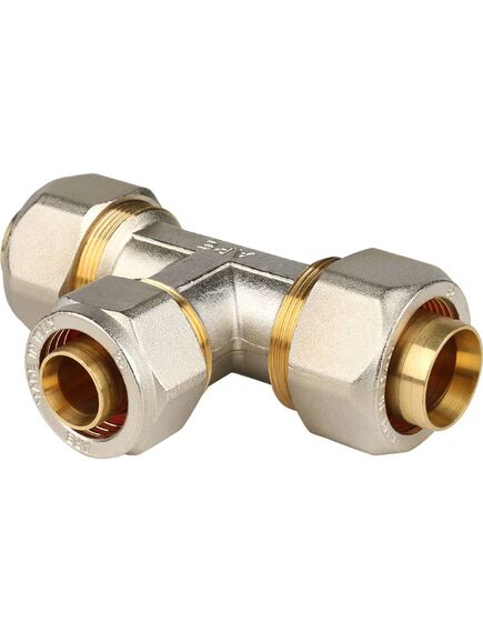 Купить SFS-0010-322632 STOUT Тройник переходной 32x26x32 для металлопластиковых труб винтовой (sfs-0010-322632) по цене 3640 руб., в Санкт-Петебруге в интернет магазине 100-Систем, а также дургие товары STOUT из раздела Обжим и Фитинги Stout