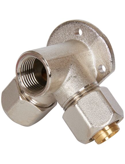 Купить SFS-0014-001220 STOUT Тройник настенный с креплением 20xR 1/2" для металлопластиковых труб винтовой (sfs-0014-001220) по цене 1708 руб., в Санкт-Петебруге в интернет магазине 100-Систем, а также дургие товары STOUT из раздела Обжим и Фитинги Stout