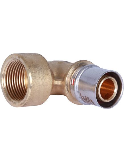 Купить SFP-0010-000126 STOUT Угольник с в/р 26xR 1" для металлопластиковых труб прессовой (sfp-0010-000126) по цене 1392 руб., в Санкт-Петебруге в интернет магазине 100-Систем, а также дургие товары STOUT из раздела Пресс Stout 26 и Пресс