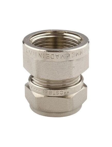 Купить Соединение прямое 20*3/4"В (обжим) (1600011 / 1602n002005) по цене 513 руб., в Санкт-Петебруге в интернет магазине 100-Систем, а также дургие товары  из раздела Обжим Tiemme 20 и Обжим