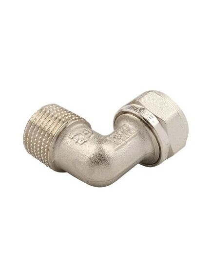 Купить Соединение угловое 16*1/2"Н (обжим) (1600013 / 1604N001604) по цене 467 руб., в Санкт-Петебруге в интернет магазине 100-Систем, а также дургие товары  из раздела Обжим Tiemme 16 и Обжим