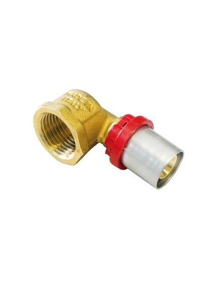 Купить Соединение угловое 20*1/2"В латунь (пресс) (1650012 / 1655g002004cz) по цене 539 руб., в Санкт-Петебруге в интернет магазине 100-Систем, а также дургие товары  из раздела Пресс Tiemme 20 и Пресс