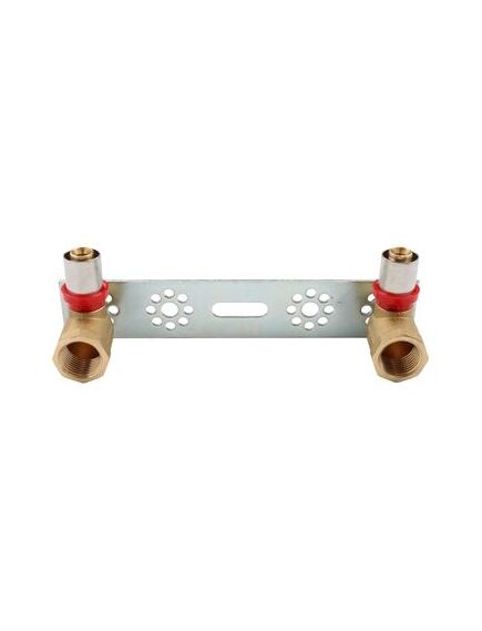 Купить Водорозетка двойная 16*1/2" латунь (пресс) * (1650024 / 1664G001604CZ) по цене 1901 руб., в Санкт-Петебруге в интернет магазине 100-Систем, а также дургие товары  из раздела Пресс Tiemme 16 и Пресс