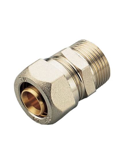 Купить Соединение прямое 16*1/2"Н (обжим) (1600001 / 1600n001604) по цене 274 руб., в Санкт-Петебруге в интернет магазине 100-Систем, а также дургие товары  из раздела Обжим Tiemme 16 и Обжим