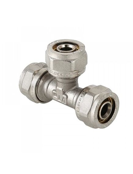 Купить Тройник обжим 32х16х32 (vtm.331.n.321632) по цене 2317 руб., в Санкт-Петебруге в интернет магазине 100-Систем, а также дургие товары VALTEC из раздела Обжим и Фитинги Valtec