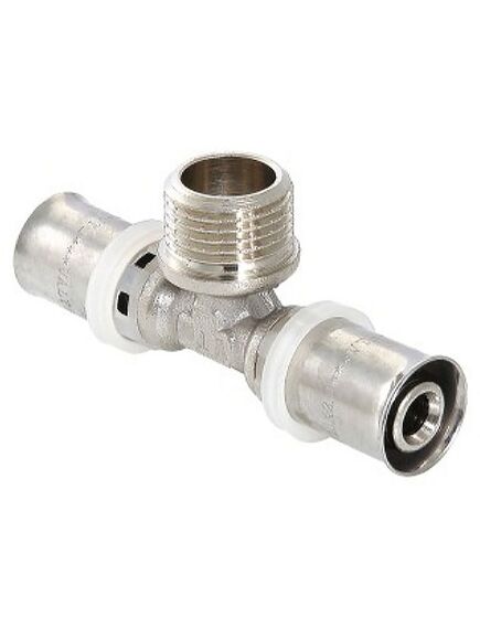 Купить Тройник 16*1/2"Н*16 SN (пресс) (1650669 / 1658sn) по цене 1174 руб., в Санкт-Петебруге в интернет магазине 100-Систем, а также дургие товары  из раздела Пресс Tiemme 16 и Пресс