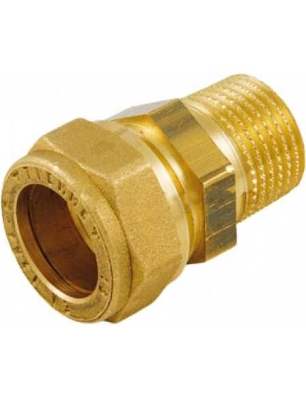 Купить Соединение прямое 10*3/8"Н (обжим) (1000080 / 1000g001003) по цене 198 руб., в Санкт-Петебруге в интернет магазине 100-Систем, а также дургие товары  из раздела Обжим 10 и Обжим