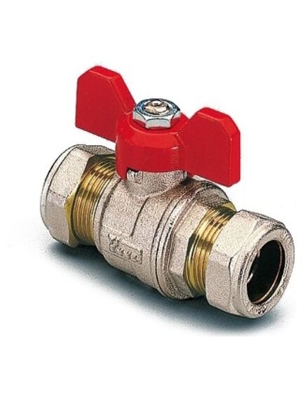 Купить Кран 22*22 шаровый обжим (2140001 / 2152r0022) по цене 1517 руб., в Санкт-Петебруге в интернет магазине 100-Систем, а также дургие товары  из раздела Обжим 22 и Обжим