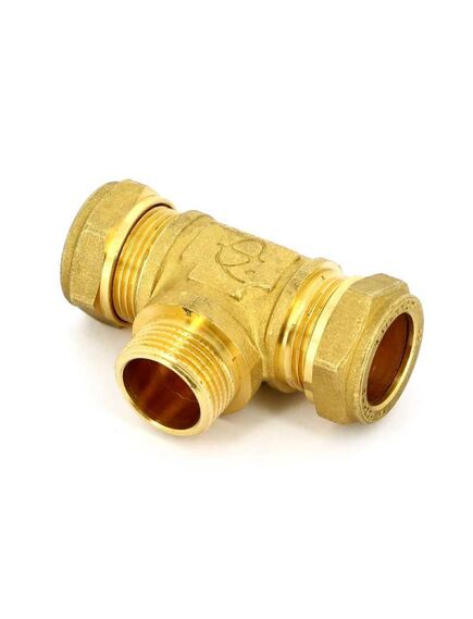 Купить Тройник 22*3/4"Н*22 (обжим) (1100067 / 1108g220522) по цене 1807 руб., в Санкт-Петебруге в интернет магазине 100-Систем, а также дургие товары  из раздела Обжим 22 и Обжим