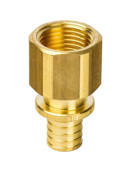 Купить SFA-0002-001612 STOUT Переходник с в/р 16xG 1/2" для труб из сшитого полиэтилена аксиальный (sfa-0002-001612) по цене 346 руб., в Санкт-Петебруге в интернет магазине 100-Систем, а также дургие товары STOUT из раздела Фитинги для труб из сшитого полиэтилена Stout 16 и Трубы и фитинги из сшитого полиэтилена Stout