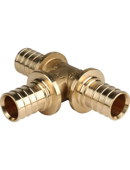 Купить SFA-0013-000025 STOUT Тройник 25x25x25 для труб из сшитого полиэтилена аксиальный (sfa-0013-000025) по цене 1116 руб., в Санкт-Петебруге в интернет магазине 100-Систем, а также дургие товары STOUT из раздела Фитинги для труб из сшитого полиэтилена Stout 20 и Трубы и фитинги из сшитого полиэтилена Stout