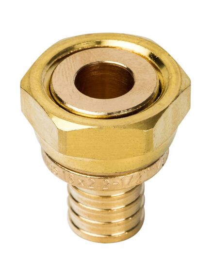Купить SFA-0019-001612 STOUT Переходник с накидной гайкой 16xG 1/2" для труб из сшитого полиэтилена аксиальный (sfa-0019-001612) по цене 406 руб., в Санкт-Петебруге в интернет магазине 100-Систем, а также дургие товары STOUT из раздела Фитинги для труб из сшитого полиэтилена Stout 16 и Трубы и фитинги из сшитого полиэтилена Stout