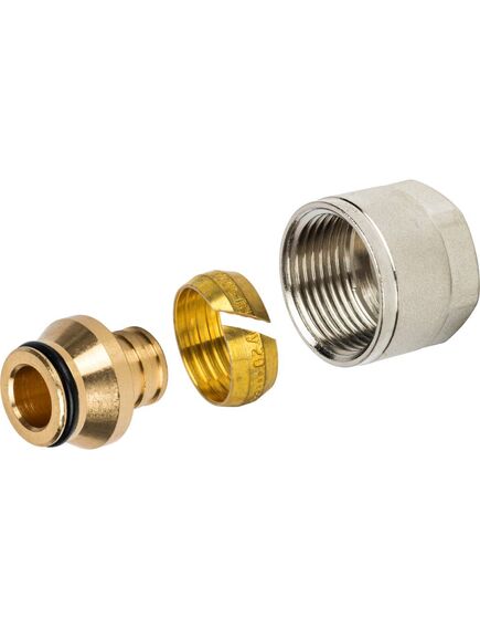 Купить Фитинг компрессионный Stout SFC-0020-002028 для труб из сшитого полиэтилена (sfc-0020-002028) по цене 382 руб., в Санкт-Петебруге в интернет магазине 100-Систем, а также дургие товары STOUT из раздела Фитинги для труб из сшитого полиэтилена Stout 20 и Трубы и фитинги из сшитого полиэтилена Stout