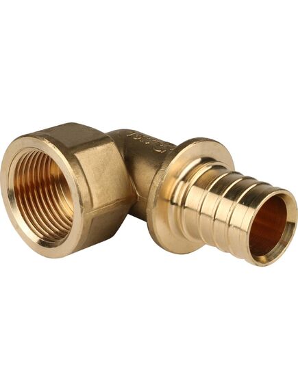 Купить SFA-0006-003210 STOUT Угольник в/р 32xG 1" для труб из сшитого полиэтилена аксиальный (sfa-0006-003210) по цене 1415 руб., в Санкт-Петебруге в интернет магазине 100-Систем, а также дургие товары STOUT из раздела Фитинги для труб из сшитого полиэтилена Stout 32 и Трубы и фитинги из сшитого полиэтилена Stout