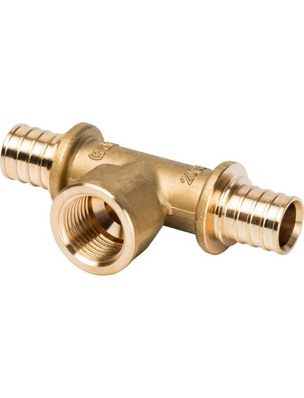 Купить SFA-0028-002012 STOUT Тройник в/р 20xR 1/2" для труб из сшитого полиэтилена аксиальный (sfa-0028-002012) по цене 788 руб., в Санкт-Петебруге в интернет магазине 100-Систем, а также дургие товары STOUT из раздела Фитинги для труб из сшитого полиэтилена Stout 20 и Трубы и фитинги из сшитого полиэтилена Stout