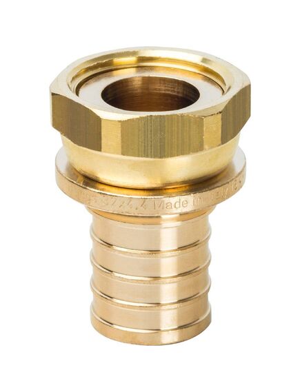 Купить SFA-0019-003210 STOUT Переходник с накидной гайкой 32xG 1" для труб из сшитого полиэтилена аксиальный (sfa-0019-003210) по цене 1175 руб., в Санкт-Петебруге в интернет магазине 100-Систем, а также дургие товары STOUT из раздела Фитинги для труб из сшитого полиэтилена Stout 32 и Трубы и фитинги из сшитого полиэтилена Stout