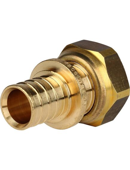 Купить SFA-0034-002034 STOUT Переходник с накидной гайкой (евроконус) 20xG 3/4" для труб из сшитого полиэтилена аксиальный (sfa-0034-002034) по цене 649 руб., в Санкт-Петебруге в интернет магазине 100-Систем, а также дургие товары STOUT из раздела Переходы для труб из сшитого полиэтилена Stout и Трубы и фитинги из сшитого полиэтилена Stout