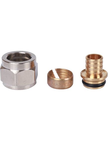 Купить Фитинг компрессионный Stout SFC-0024-001620 для труб из сшитого полиэтилена (sfc-0024-001620) по цене 275 руб., в Санкт-Петебруге в интернет магазине 100-Систем, а также дургие товары STOUT из раздела Фитинги для труб из сшитого полиэтилена Stout 16 и Трубы и фитинги из сшитого полиэтилена Stout