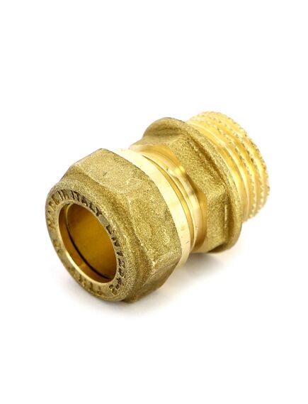 Купить Соединение прямое 8*3/8"Н (обжим) (1100136 / 1100G000803) по цене 221 руб., в Санкт-Петебруге в интернет магазине 100-Систем, а также дургие товары  из раздела Обжим 10 и Обжим