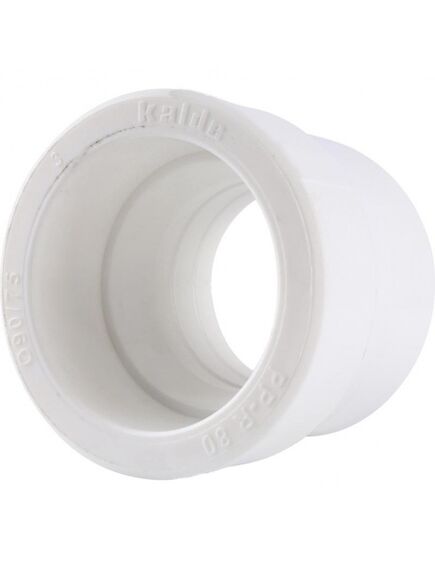 Купить 3212-rdc-907500 Kalde 90x75 Муфта для ППР труб под сварку (цвет белый) (3212-rdc-907500) по цене 72.6 руб., в Санкт-Петебруге в интернет магазине 100-Систем, а также дургие товары  из раздела Фитинги белые полипропиленовые большие диаметры и Трубы и фитинги белые полипропиленовые