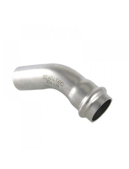 Купить Уголок Valtec пресс 45* 35х35мм, ВН-НР нерж. сталь (vti.958.i.003535) по цене 579 руб., в Санкт-Петебруге в интернет магазине 100-Систем, а также дургие товары VALTEC из раздела Фитинги Valtec большие диаметры и Трубы и фитинги Valtec