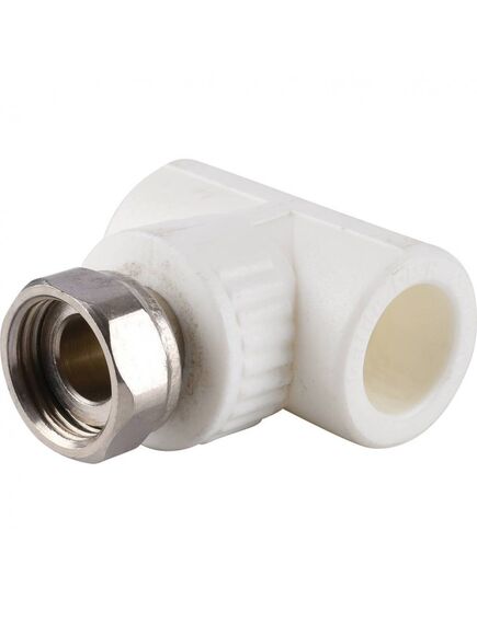 Купить 3222-tut-200b00 Kalde 20х1/2" Тройник с накидной гайкой для ППР труб под сварку (цвет белый) (3222-tut-200b00) по цене 41 руб., в Санкт-Петебруге в интернет магазине 100-Систем, а также дургие товары  из раздела Фитинги белые полипропиленовые 20 и Трубы и фитинги белые полипропиленовые