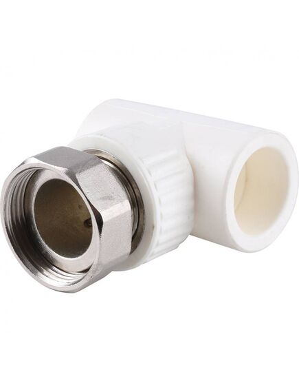 Купить 3222-tut-321a00 Kalde 32х1 1/4" Тройник с накидной гайкой для ППР труб под сварку (цвет белый) (3222-tut-321a00) по цене 198 руб., в Санкт-Петебруге в интернет магазине 100-Систем, а также дургие товары  из раздела Фитинги белые полипропиленовые 32 и Трубы и фитинги белые полипропиленовые