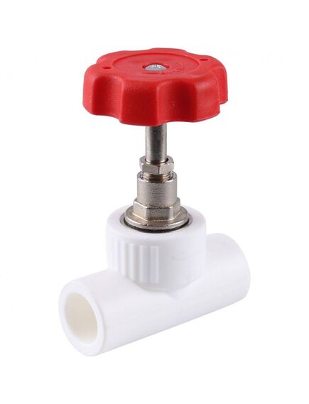 Купить 3242-vlf-200000 Kalde d=20 Вентиль для ППР труб под сварку (цвет белый) (3242-vlf-200000) по цене 114 руб., в Санкт-Петебруге в интернет магазине 100-Систем, а также дургие товары  из раздела Фитинги белые полипропиленовые 20 и Трубы и фитинги белые полипропиленовые