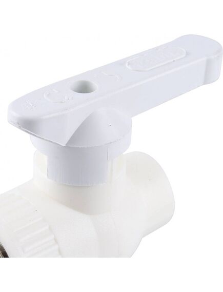 Купить 3242-vlb-200b05 Kalde 20х1/2" Кран шаровой н/р для ППР труб под сварку (цвет белый) (3242-vlb-200b05) по цене 2389 руб., в Санкт-Петебруге в интернет магазине 100-Систем, а также дургие товары  из раздела Фитинги белые полипропиленовые 20 и Трубы и фитинги белые полипропиленовые