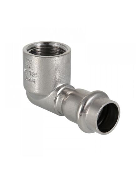 Купить Уголок Valtec пресс 22х3/4" ВР, нерж. сталь (VTI.952.I.002205) по цене 741 руб., в Санкт-Петебруге в интернет магазине 100-Систем, а также дургие товары VALTEC из раздела Фитинги Valtec 22 и Трубы и фитинги Valtec