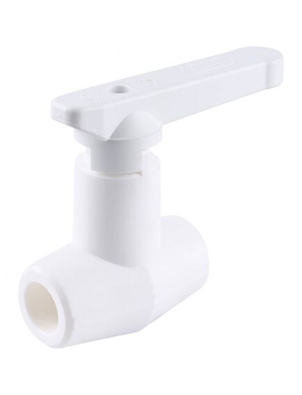 Купить 3242-vlb-200002 Kalde d=20 Кран шаровой для ППР труб под штукатурку (цвет белый) (3242-vlb-200002) по цене 2164 руб., в Санкт-Петебруге в интернет магазине 100-Систем, а также дургие товары  из раздела Фитинги белые полипропиленовые 20 и Трубы и фитинги белые полипропиленовые