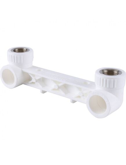 Купить 3222-bat-250b05 Kalde 25х1/2" Настенный комплект для смесителя для ППР труб под сварку (цвет белый) (3222-bat-250b05) по цене 60.5 руб., в Санкт-Петебруге в интернет магазине 100-Систем, а также дургие товары  из раздела Фитинги белые полипропиленовые 25 и Трубы и фитинги белые полипропиленовые