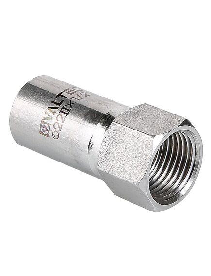 Купить Вставка резьбовая нерж. сталь с вн.р. 28х3/4" (vti.907.i.002805) по цене 557 руб., в Санкт-Петебруге в интернет магазине 100-Систем, а также дургие товары VALTEC из раздела Фитинги Valtec 28 и Трубы и фитинги Valtec
