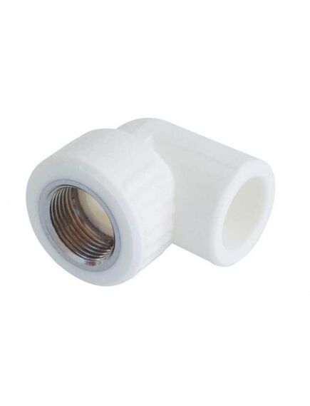 Купить 3222-efo-320b00 Kalde 32x1/2" Угольник с в/р для ППР труб под сварку (цвет белый) (3222-efo-320b00) по цене 172.17 руб., в Санкт-Петебруге в интернет магазине 100-Систем, а также дургие товары  из раздела Фитинги белые полипропиленовые 32 и Трубы и фитинги белые полипропиленовые