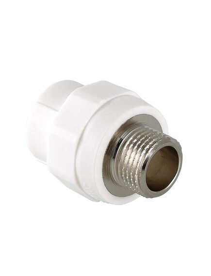 Купить Муфта PPR с н/р 25х1/2" (VTP.701.0.02504) по цене 166 руб., в Санкт-Петебруге в интернет магазине 100-Систем, а также дургие товары VALTEC из раздела Фитинги белые полипропиленовые 25 и Трубы и фитинги белые полипропиленовые
